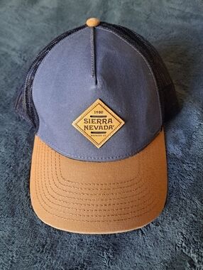 Sierra Nevada Two-Tone Trucker Hat - Navy & Brown